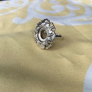 Kameleon Sterling Silver Scroll Ring